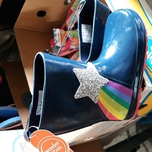 Fashion Rainboot with Shooting Star